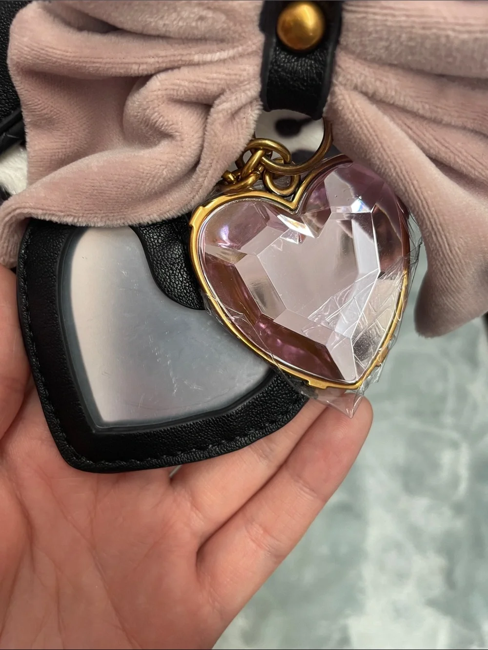 NWT Juicy Couture ‘Juicy Romance’ Cow Hobo
